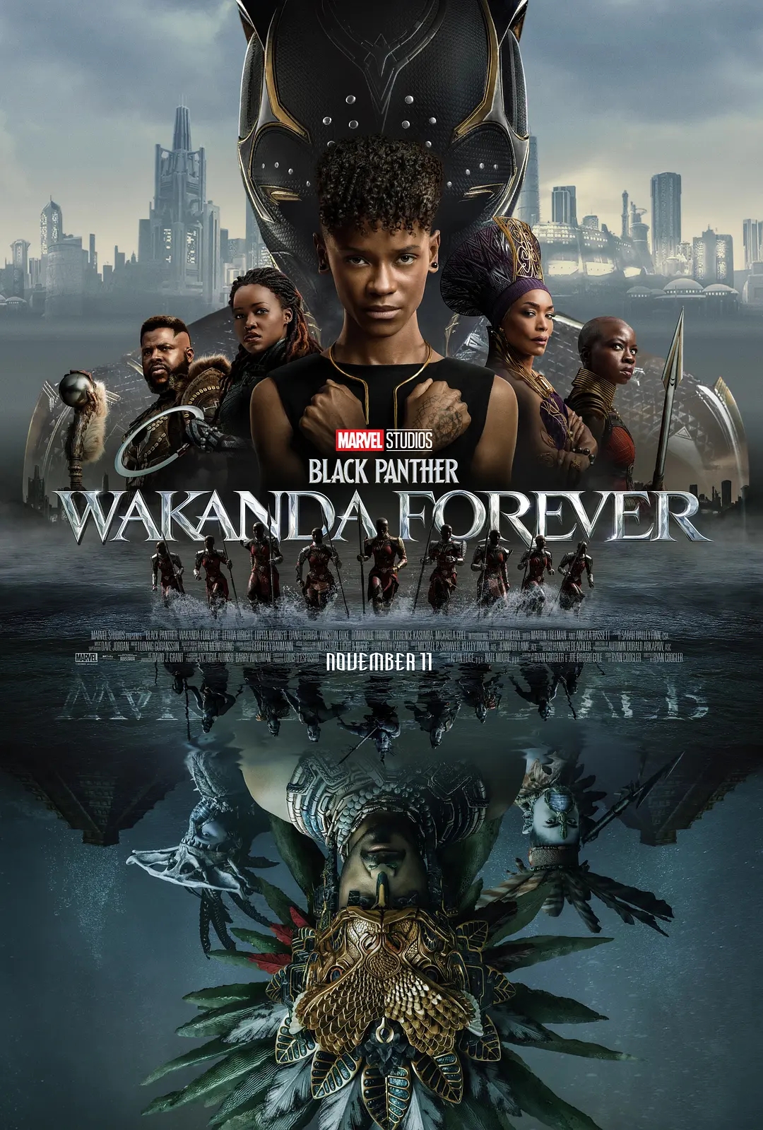 2023[动作/科幻/冒险][黑豹2/Black Panther: Wakanda Forever]百度云高清下载图片 第1张